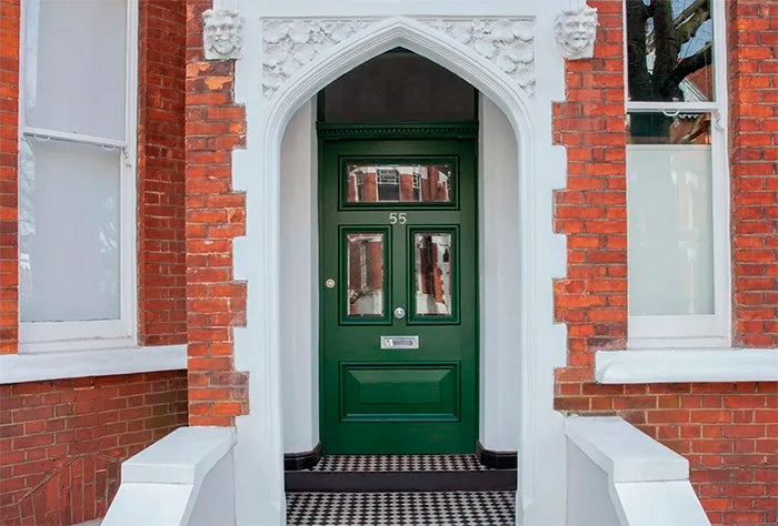 Como pintar tu puerta principal